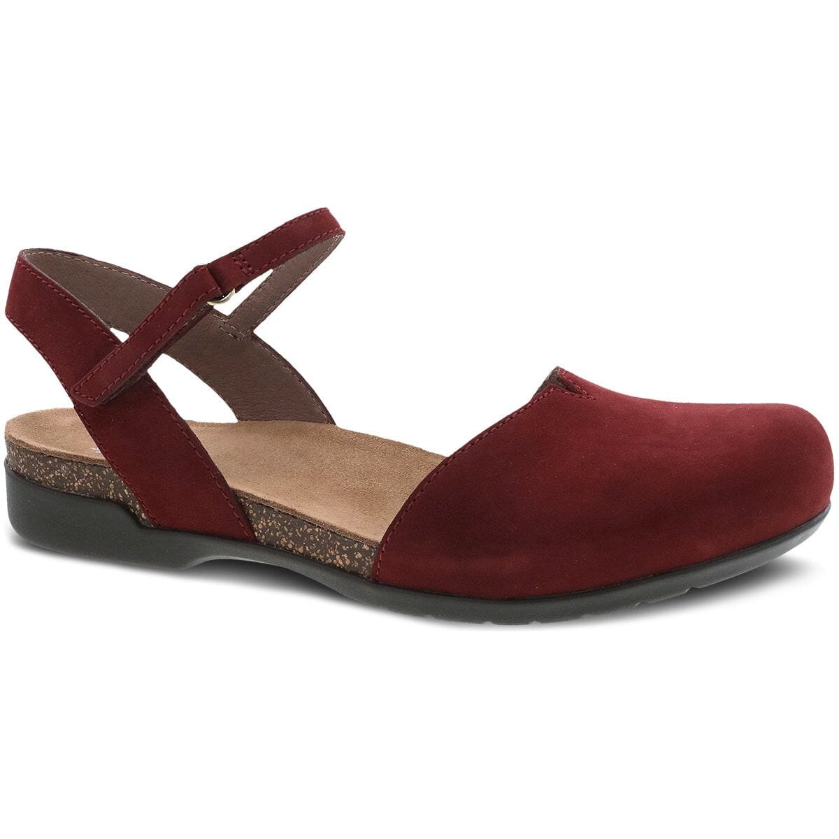 DANSKO ROWAN MILLED NUBUCK MARYJANE SHOES - Comfortable Women's Slip-On Clogs for Work, Nursing & Casual Wear - Final Sale
