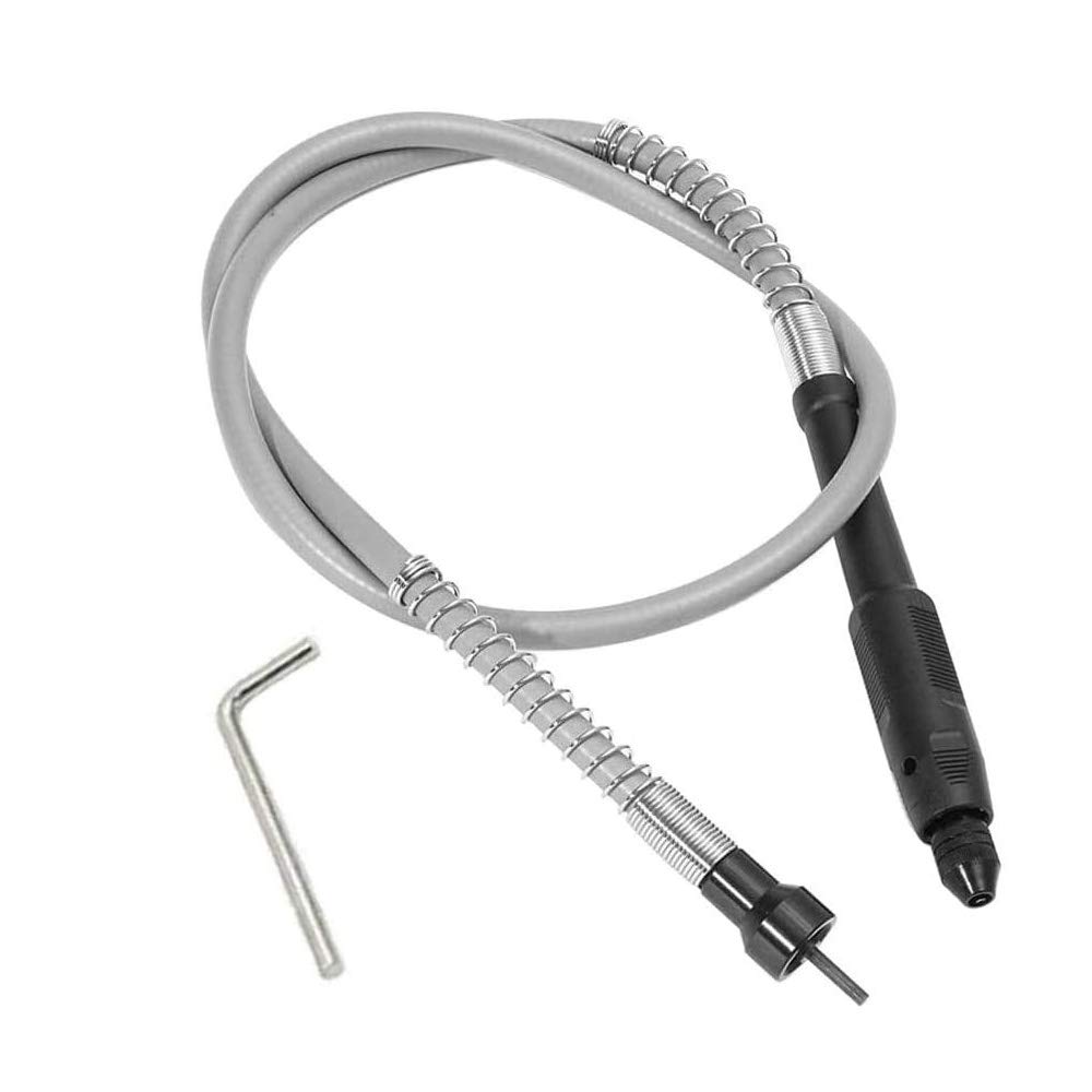Flexible Drill Shaft Extension Adapter with Keyless Chuck - 3.2mm/1/8