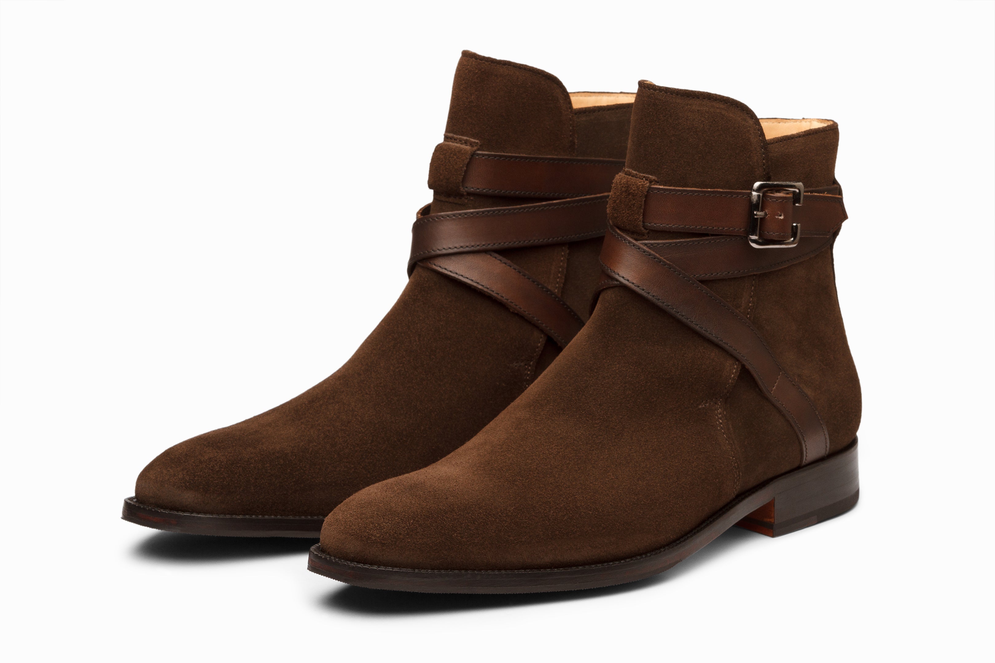 Stylish Dark Brown Suede Jodhpur Boots for Men & Women | Comfortable Ankle Boots for Casual Wear, Western Fashion & Horse Riding | Premium Leather Footwear