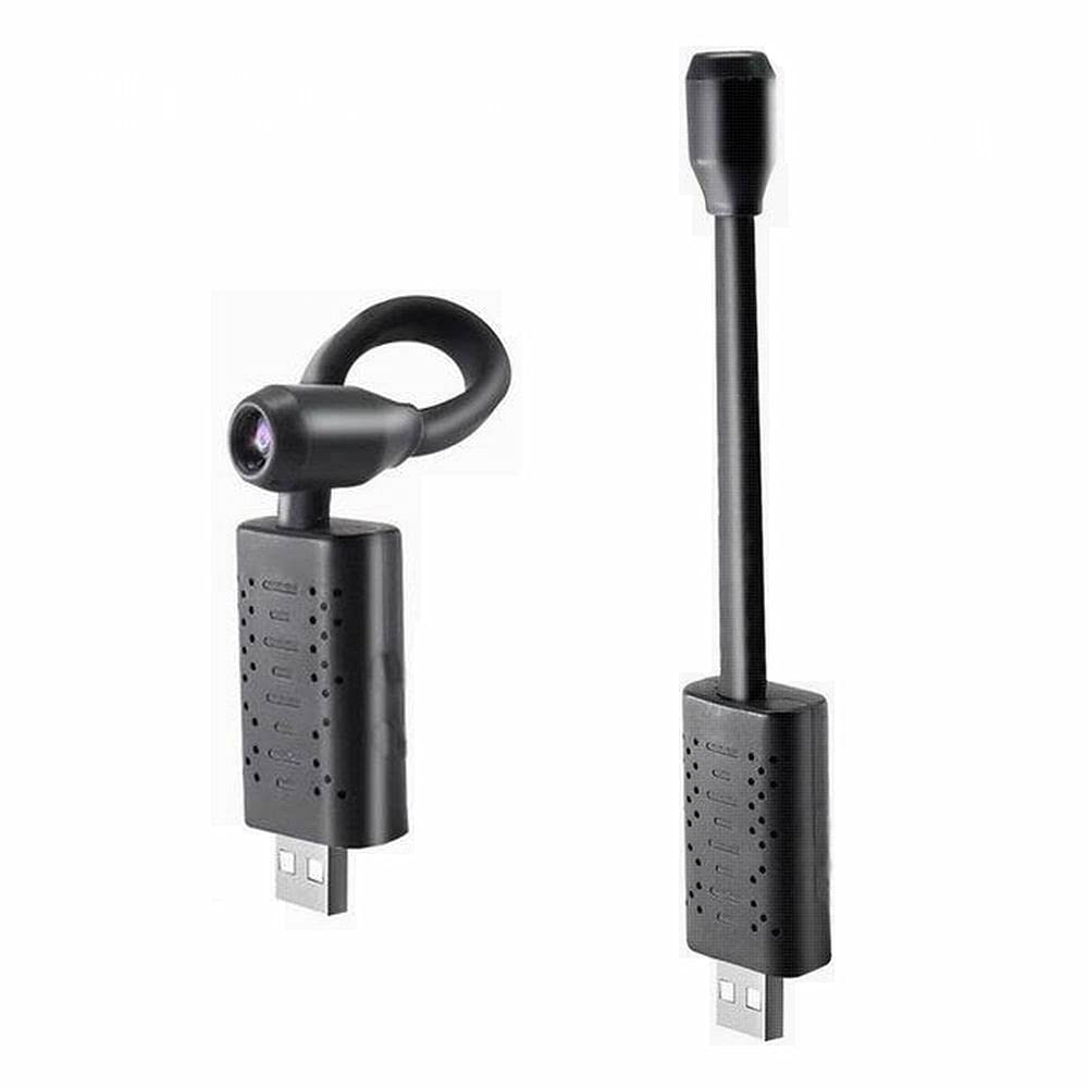 Spy USB Hidden Camera - 1080P HD Portable Nanny Cam with Motion Detection, Mini Security Camera for Home, Office & Travel - No WiFi Needed - Perfect for Monitoring Kids, Pets & Valuables