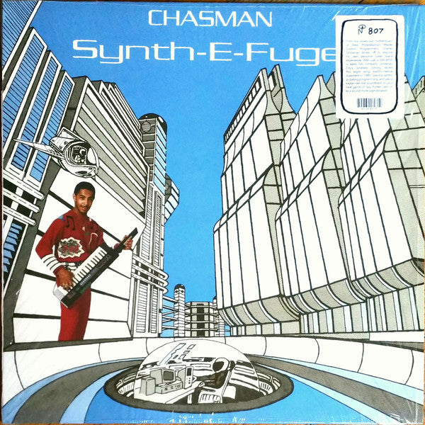 Chasman Synth E Fuge LP Album Reissue Mint Condition - Vintage Vinyl Record for Music Collectors & DJs - Perfect for Home Listening & Retro Music Parties