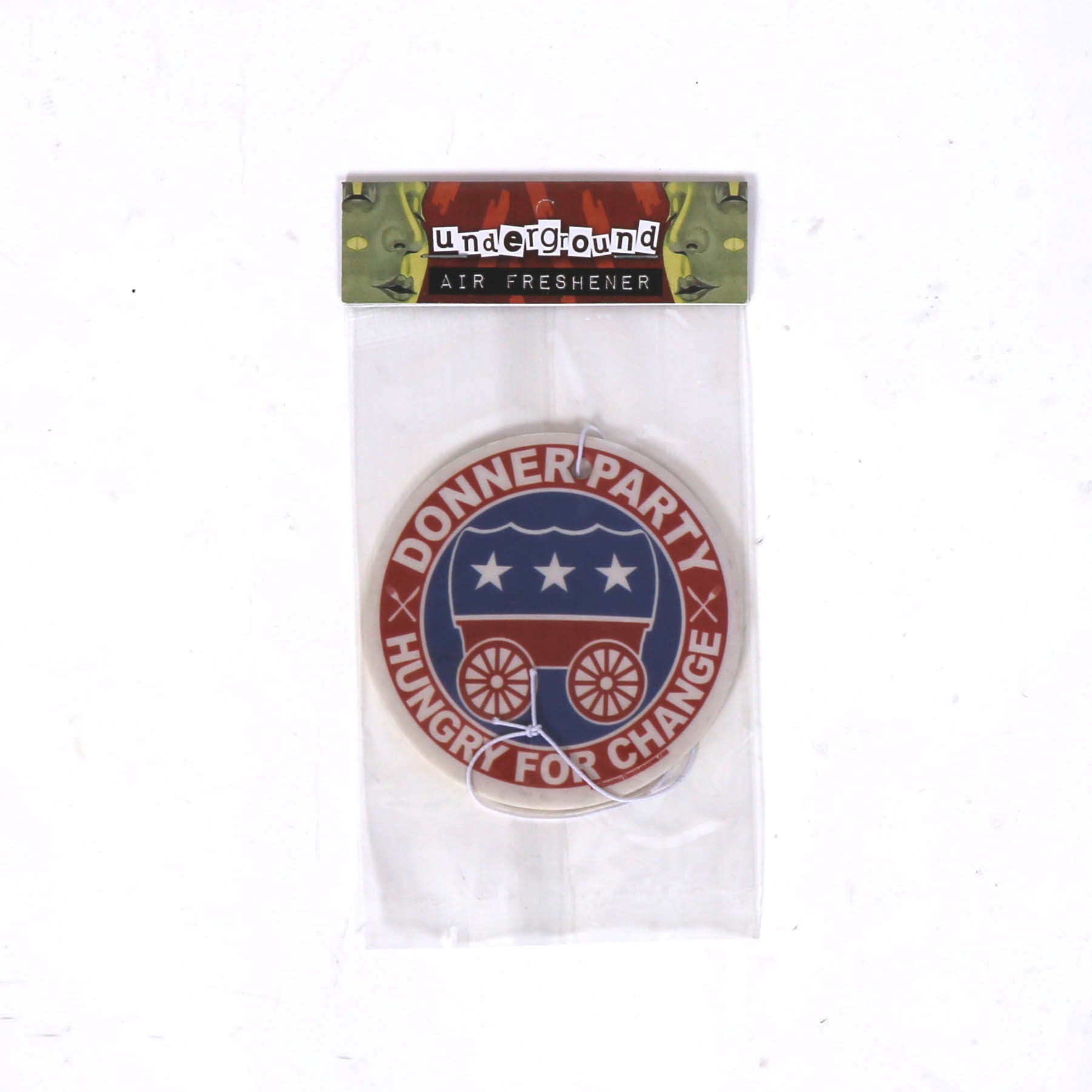 Donner Party Historical Air Freshener - Car & Home Fragrance - Funny American History Gift for History Buffs & Teachers | Perfect for Classrooms, Offices, and Road Trips