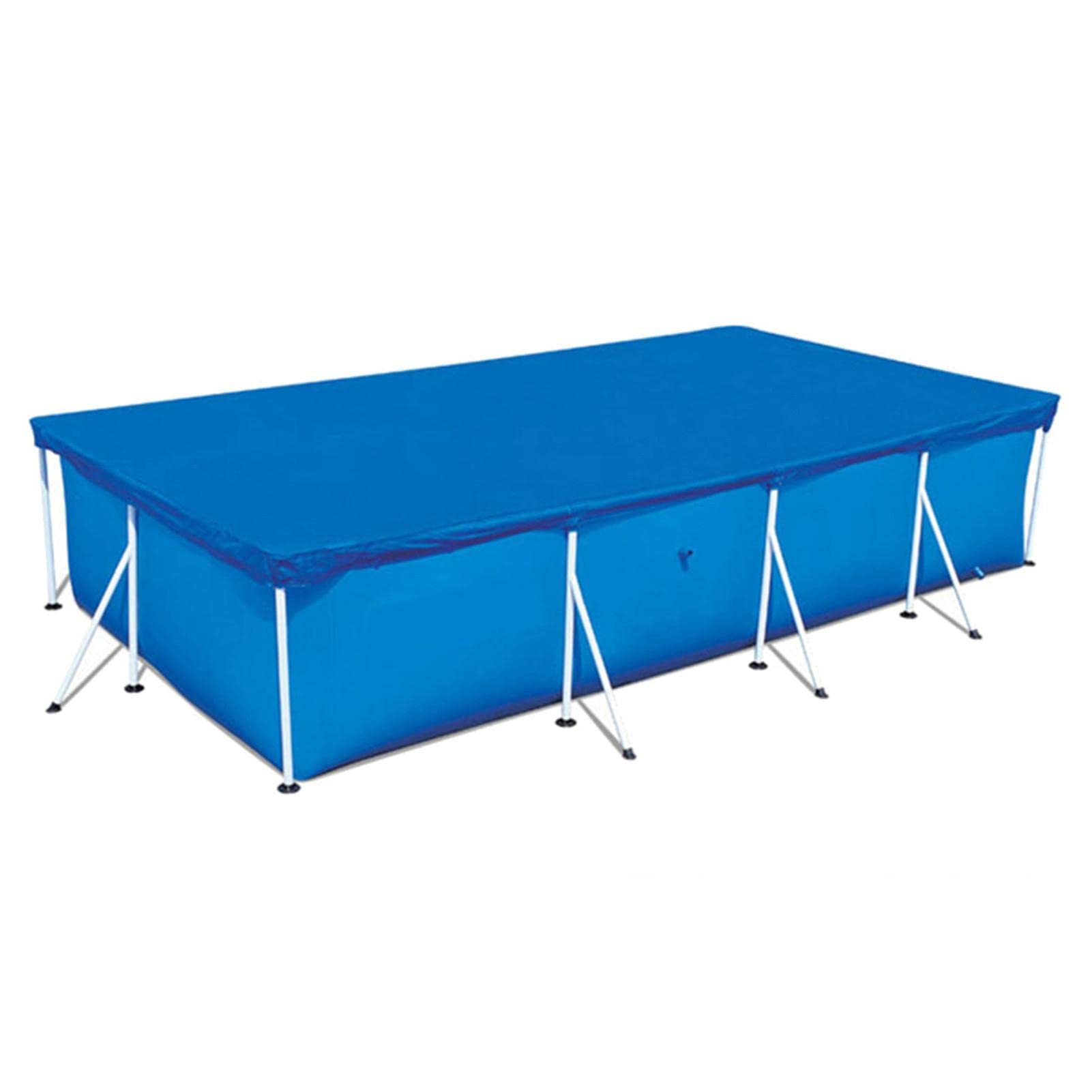SFNTION UV-Resistant Rectangular Pool Cover - Heavy Duty Dustproof & Rainproof Above Ground Swimming Pool Cover for Inflatable and Frame Pools | Perfect for Outdoor Pool Protection During Winter and Summer