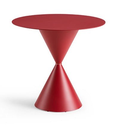 Modern Midj Clessidra Coffee Table - Sleek Glass Top & Sturdy Metal Base for Living Room, Lounge, or Office Decor