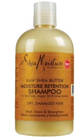 Shea Moisture Raw Shea Butter Shampoo for Moisture Retention - Hydrating & Nourishing for Dry, Damaged Hair - Perfect for Daily Use & Scalp Care