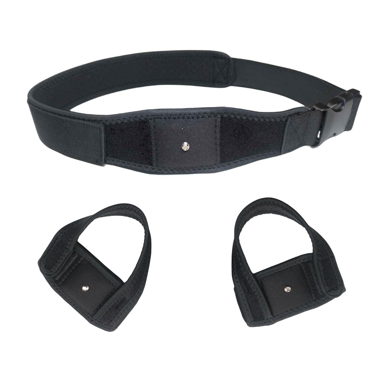 2024 New Model VR Tracker Straps 3-in-1 Waist & Feet Set for Vive Tracker, Ultimate Tracker, Tundra Tracker - Full Body Tracking Belt for VR Chat, Dance Dash, Beat Saber & FBT Games | Perfect for VR Fitness, Dancing & Social Gaming