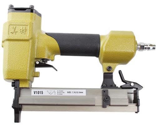 Premium Pneumatic Picture Frame Joiner - Professional V-Nailer & Joining Gun for Woodworking | Perfect for Framing, Cabinet Making, and DIY Projects