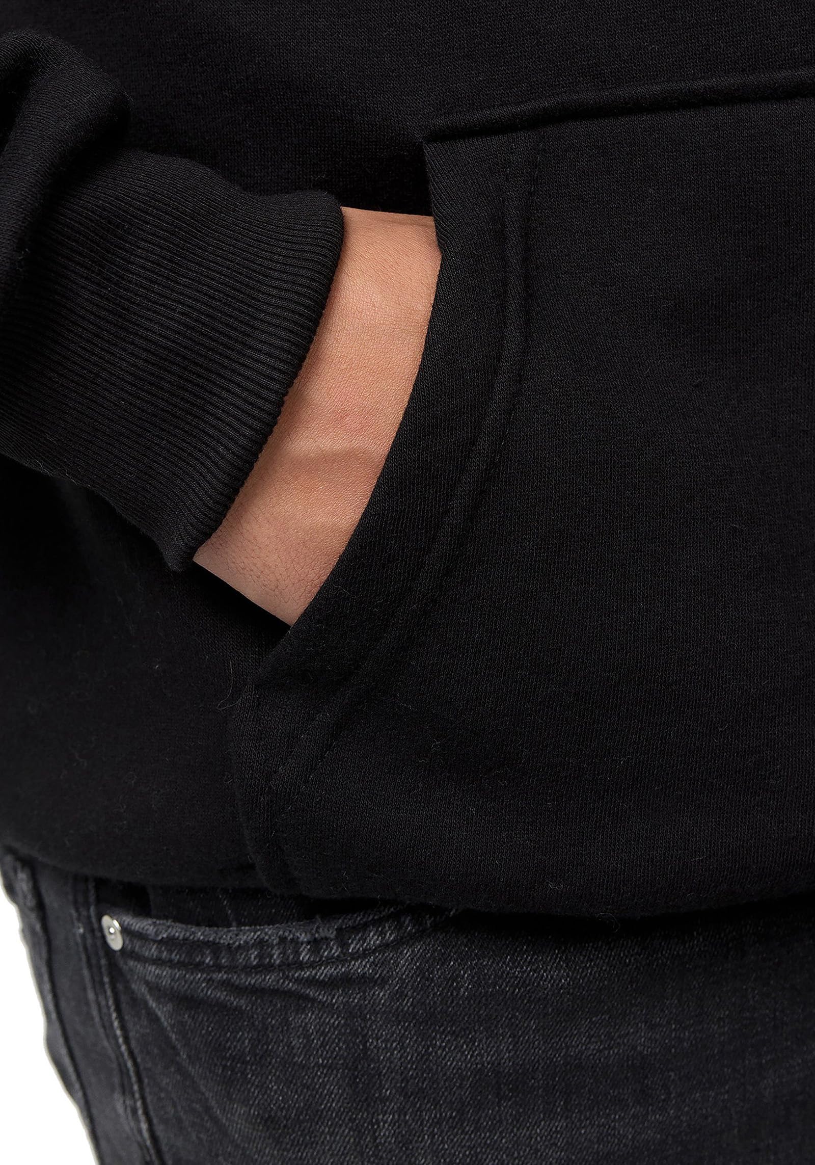 Men's Midweight Fleece Hooded Sweatshirt - Athletic Pullover Hoodie with Pocket & Long Sleeves | Perfect for Gym, Running & Casual Wear