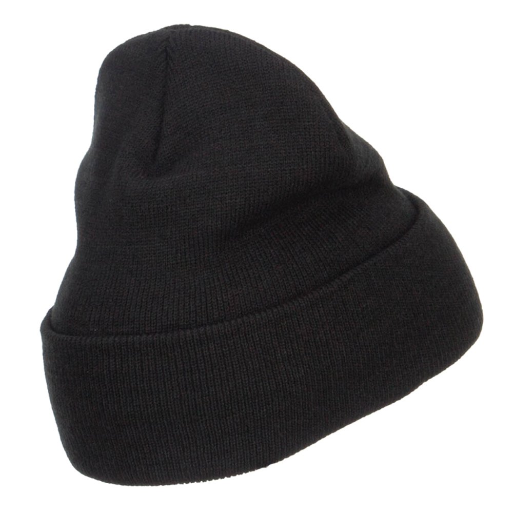 Ohio State Map Embroidered Long Beanie Hat - Warm Winter Skull Cap for Men & Women - Perfect for Football Games, Outdoor Activities and Cold Weather