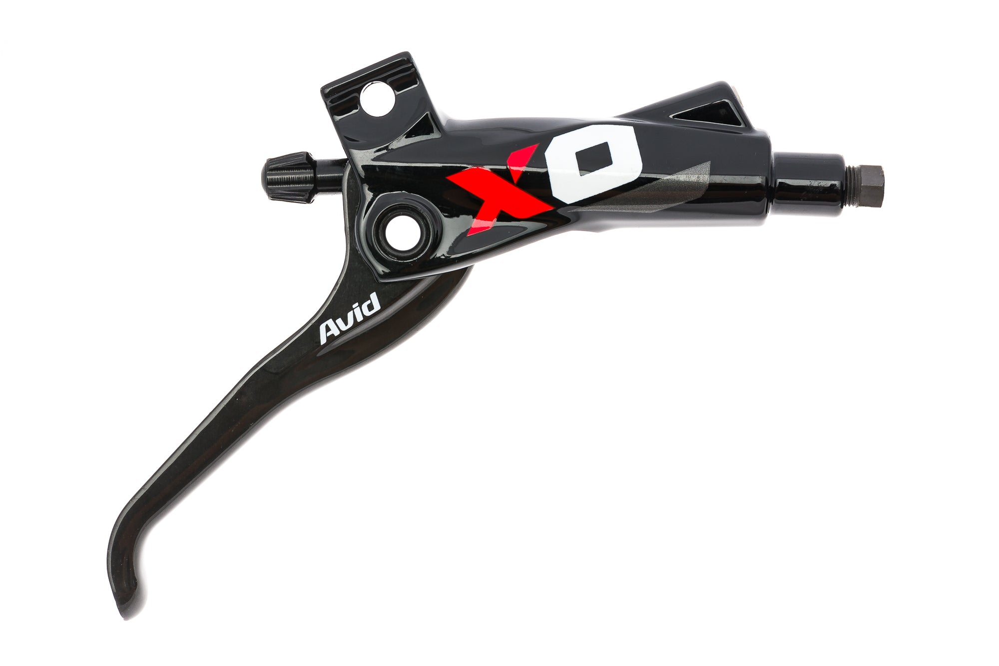 Avid X0 Right/Rear Hydraulic Disc Brake Set - High Performance Mountain Bike Brakes for Trail & Downhill Riding - Black