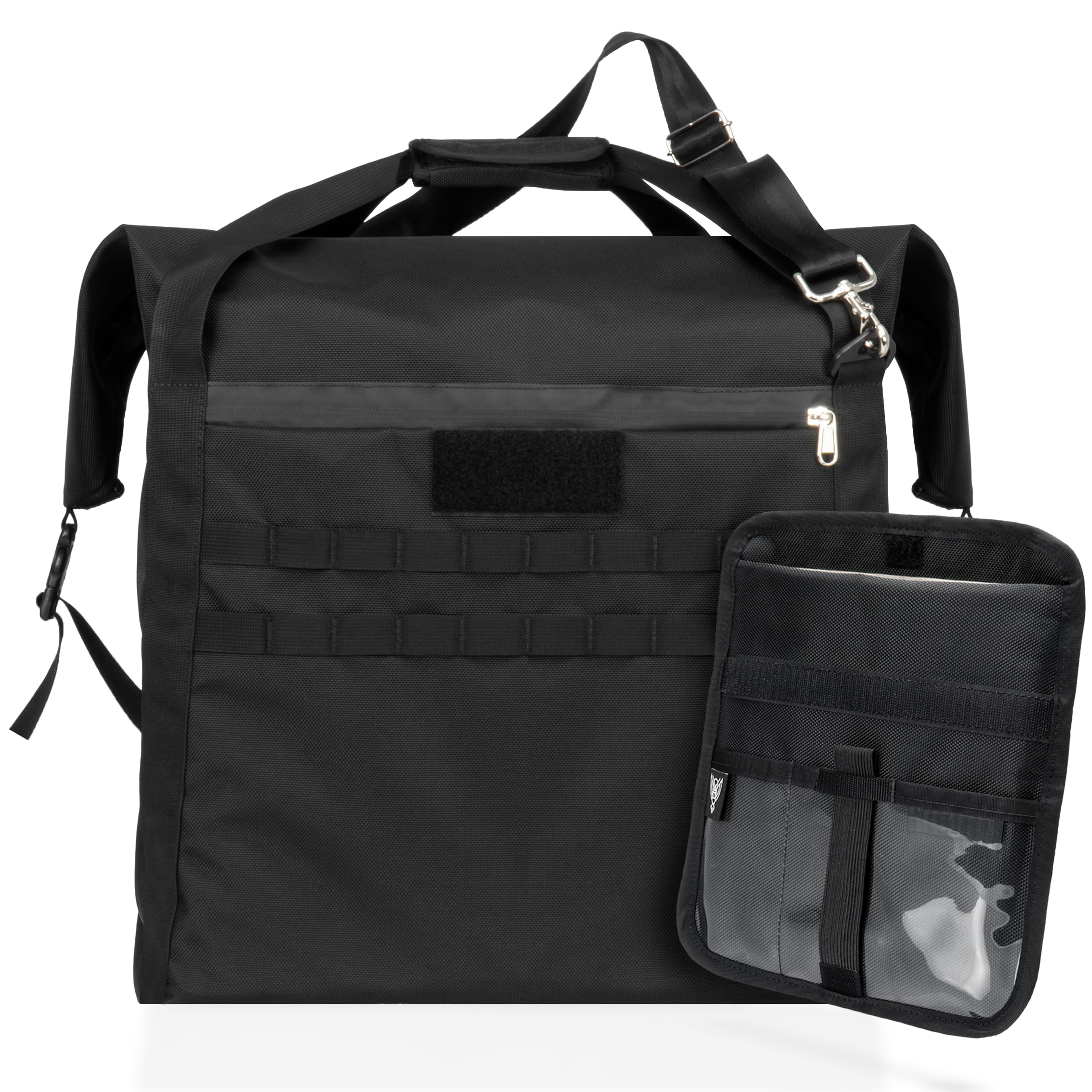 G CUBƎ 50 Faraday Bag + LITE Faraday Bag Combo - EMP/CME/EMF/RF Protection for Generators & Electronics | Diamond-Form Faraday Lined Interior | Black Set | Ideal for Home, Office & Emergency Preparedness