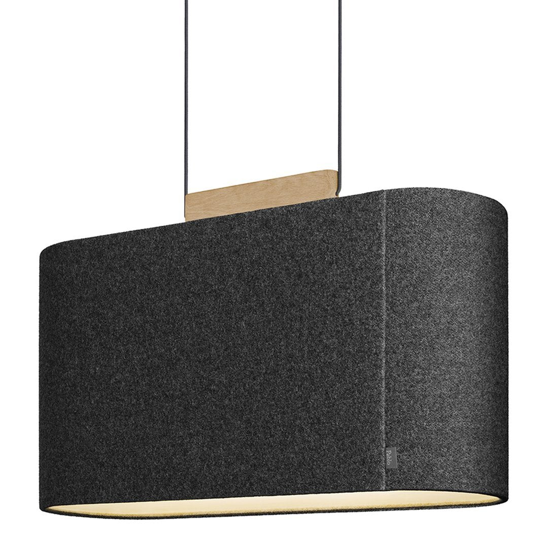 Brad Ascalon Belmont Pendant Pablo - Modern Minimalist Glass Pendant Light for Dining Room, Kitchen Island & Bedroom Lighting