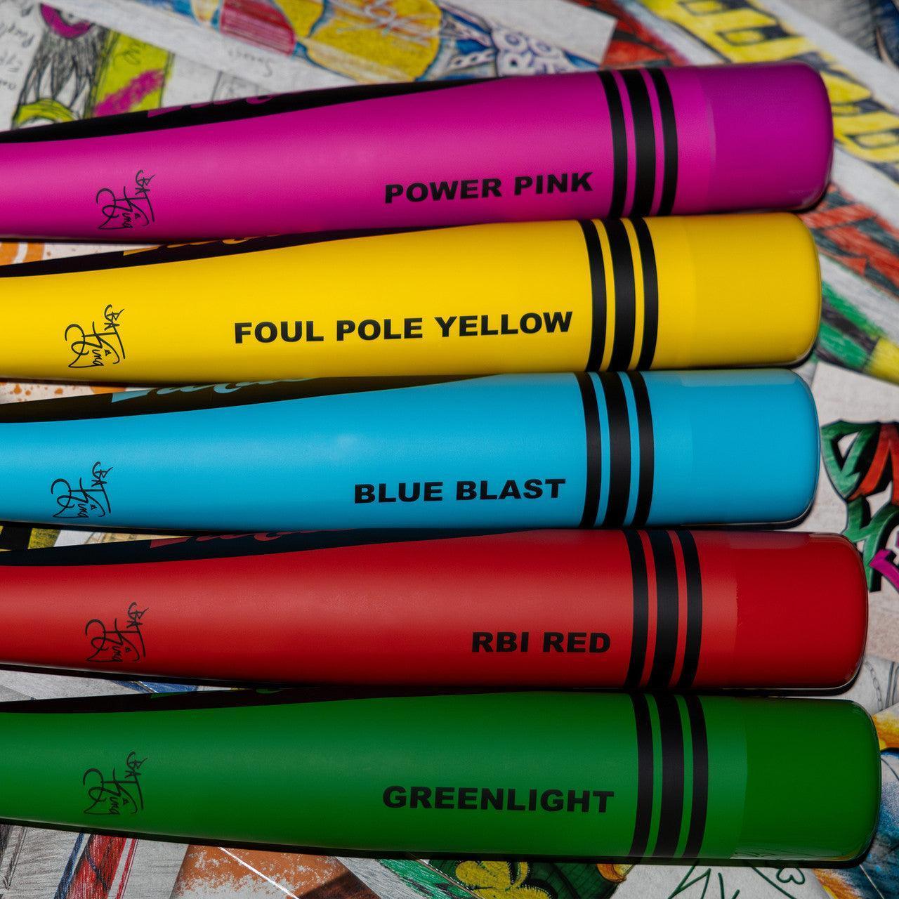 2024 Victus Vibe Crayon 5 USSSA Baseball Bat - Lightweight Youth & Adult Aluminum Alloy Bat for Fast Swing Speed | Perfect for Little League, Travel Ball & Training Practice