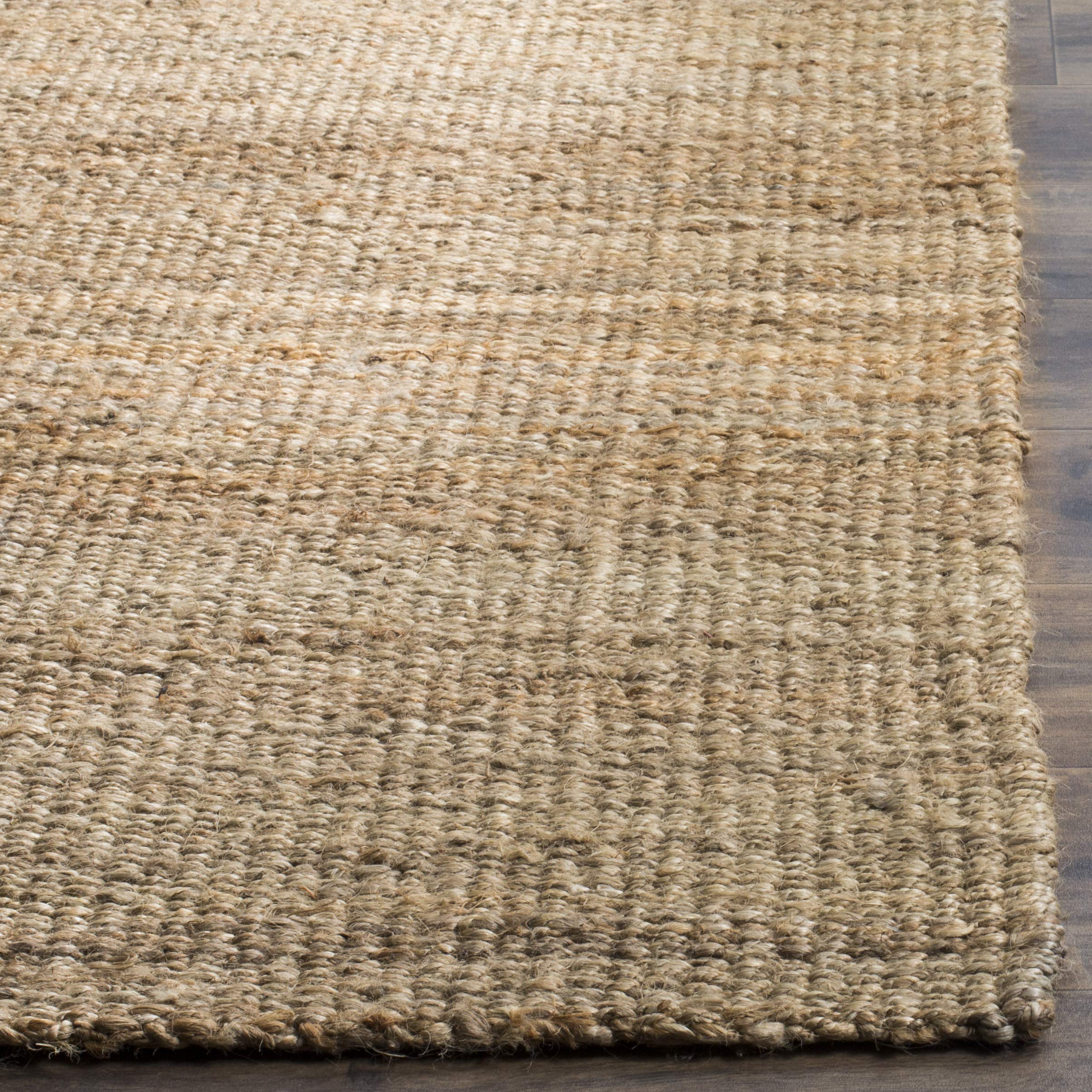 SAFAVIEH Handmade Natural Jute Area Rug 8' x 10' - Farmhouse Style, Durable & Eco-Friendly for High Traffic Areas | Perfect for Living Room, Bedroom, Dining Room & Home Decor (NF732A)