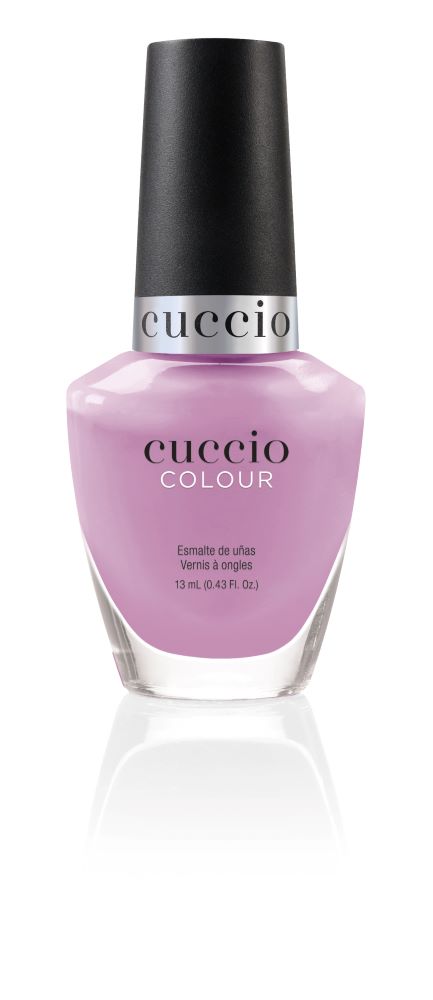 Cuccio Lavender Sorbet Nail Polish - 0.43 fl oz Long Lasting Vegan Nail Color for Manicure & Pedicure - Perfect for Salon, Home Spa, and Special Occasions