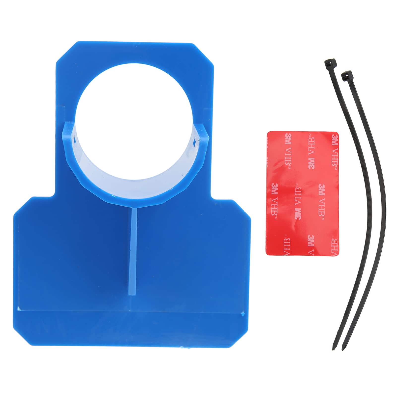 Blue Swimming Pool Pipe Holders with Cable Tie & Tape - Heavy Duty Ground Pool Hose Support Brackets for Hot Tubs, Inground Pools & Above Ground Pools - Perfect for Pool Maintenance, Water Hose Organization & Outdoor Pool Equipment Storage