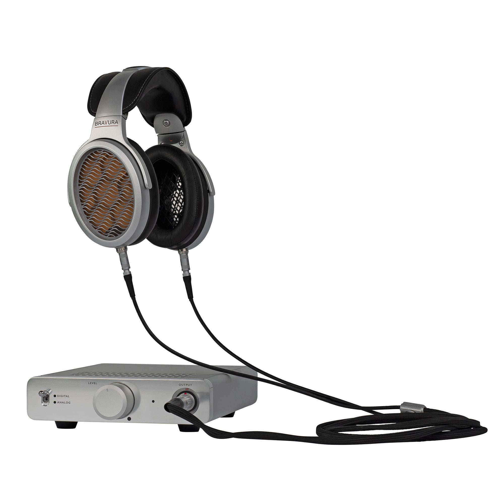 Warwick Acoustics Bravura M1 Electrostatic Headphone System - Premium Audiophile Headphones for Home Listening & Studio Use