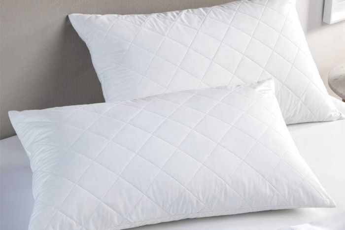 Dunlopillo Supima 100% Quilted Cotton Waterproof Pillow Protector - Hypoallergenic & Dust Mite Proof - Perfect for Allergy Sufferers, Bedding Protection & Luxury Sleep Comfort