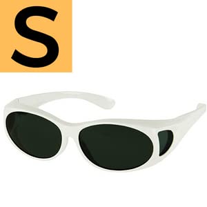 Small White Frame With Smoke Lens