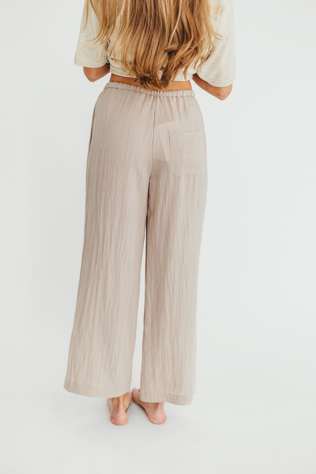Best Nora Pants in Khaki - Comfortable Women's Casual Trousers for Work, Travel & Everyday Wear