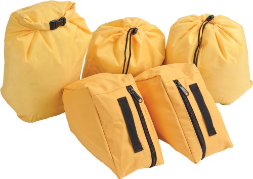 Giant Loop GSS-Yellow Great Basin Stuff Sack - 55L Waterproof Dry Bag for Camping, Hiking & Outdoor Gear Storage | Compact & Durable Travel Accessory