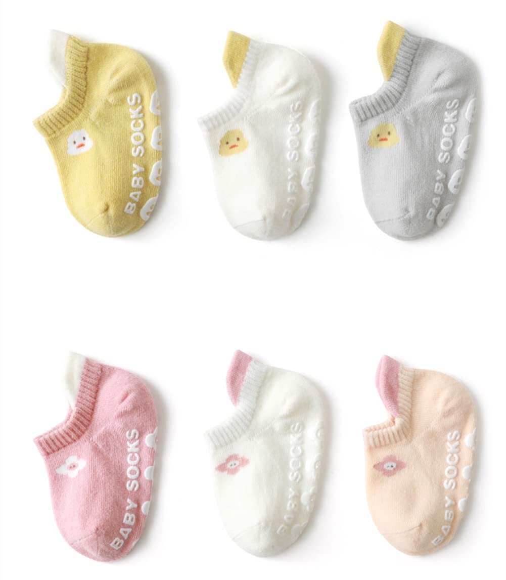 **Non-Slip Baby Socks with Grips – Toddler & Infant Anti-Skid Ankle Socks for Boys & Girls – Perfect for Playtime, Crawling & Indoor Safety**