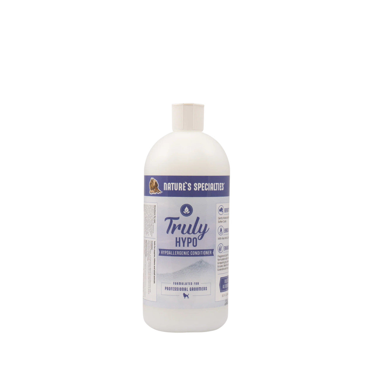 Nature's Specialties Truly Hypoallergenic Conditioner for Sensitive Skin & Scalp - Gentle Moisturizing Hair Care for Daily Use at Home or Salon