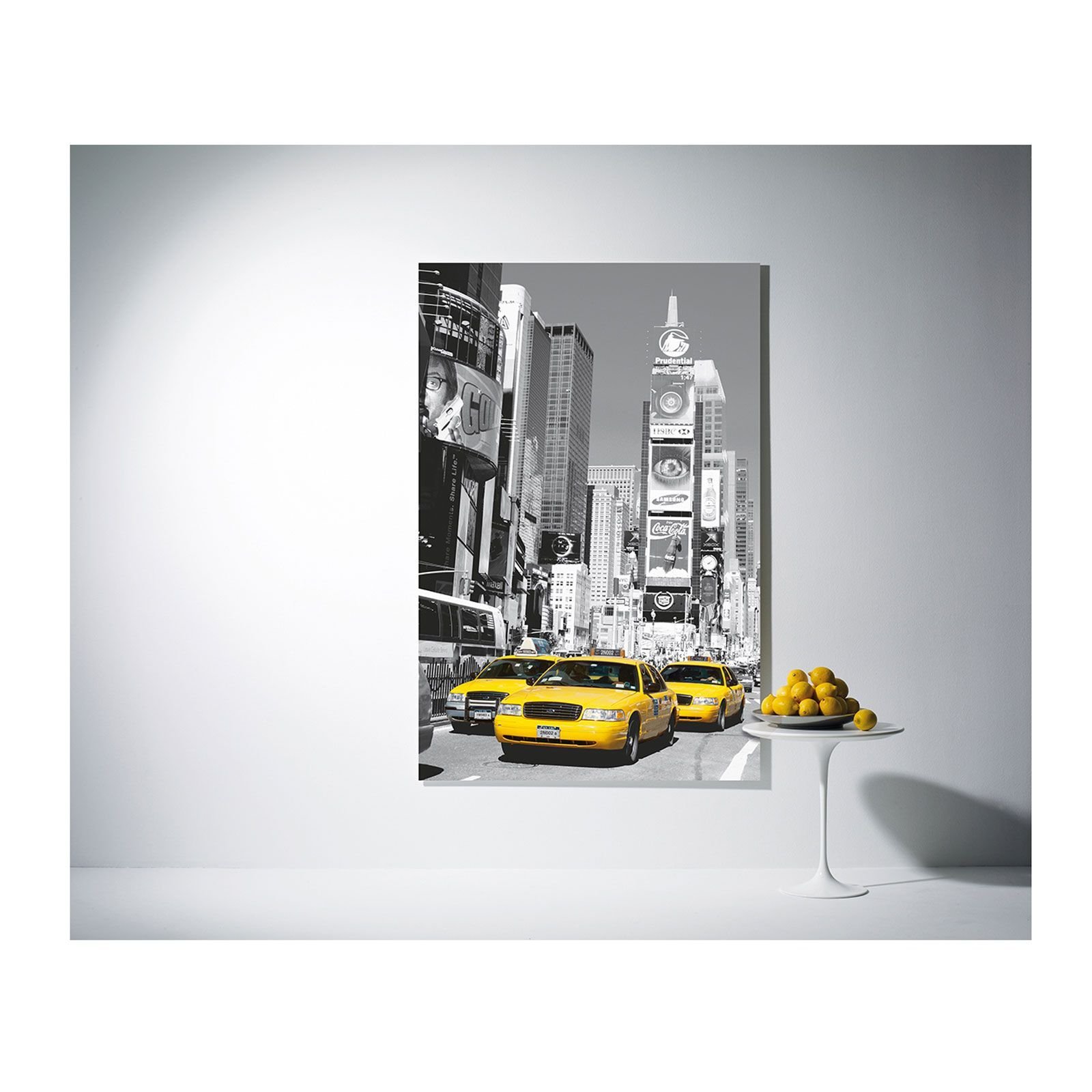 Komar DM650 Times Square Wall Mural - Urban Decor for Living Room