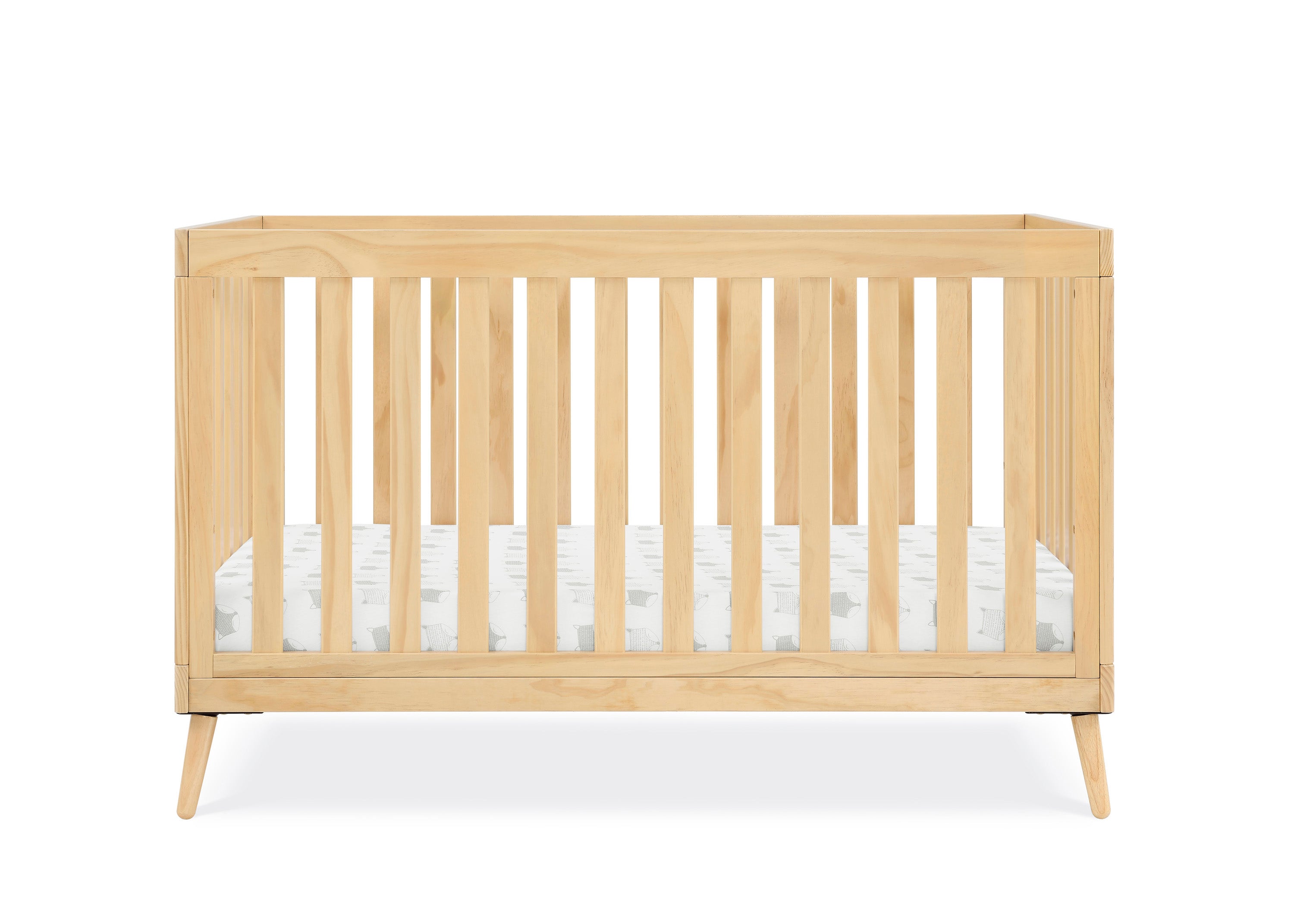 Essex 4-in-1 Convertible Baby Crib - Toddler Bed, Daybed & Full-Size Bed Conversion - Safe Nursery Furniture for Newborns & Kids - Perfect for Bedrooms, Daycare & Guest Rooms