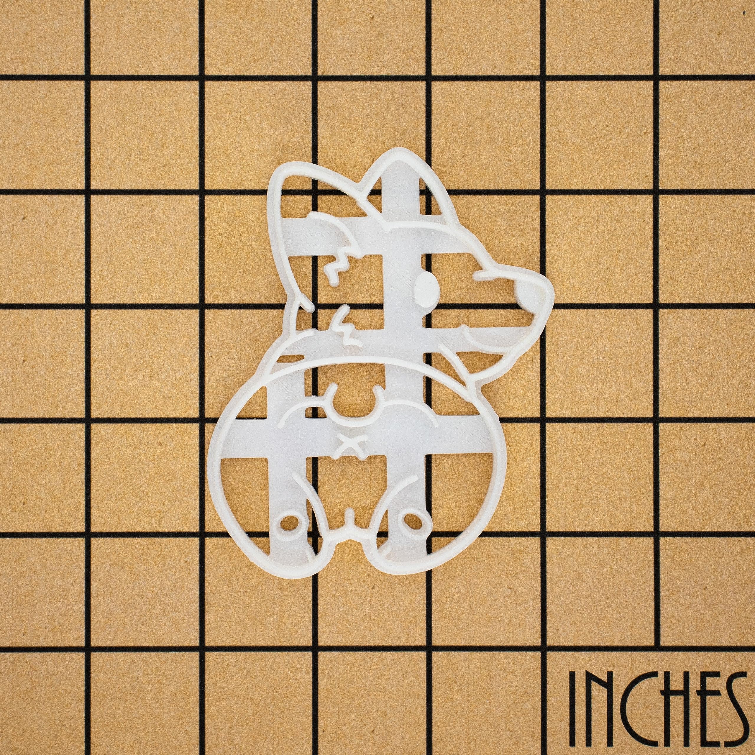 Corgi Butt Cookie Cutter - 1 Piece Stainless Steel Dog Bone Pastry Mold for Baking, DIY Cookies, Cupcake Decorations - Perfect for Dog Lovers, Birthday Parties, and Holiday Treats
