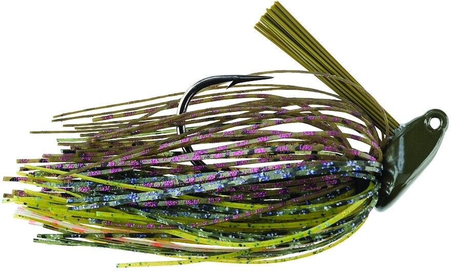 Booyah Bankroll Jig - Premium Fishing Lure for Bass, Walleye & Pike - Weedless Jig Head with Soft Plastic Bait - Perfect for Freshwater & Saltwater Fishing