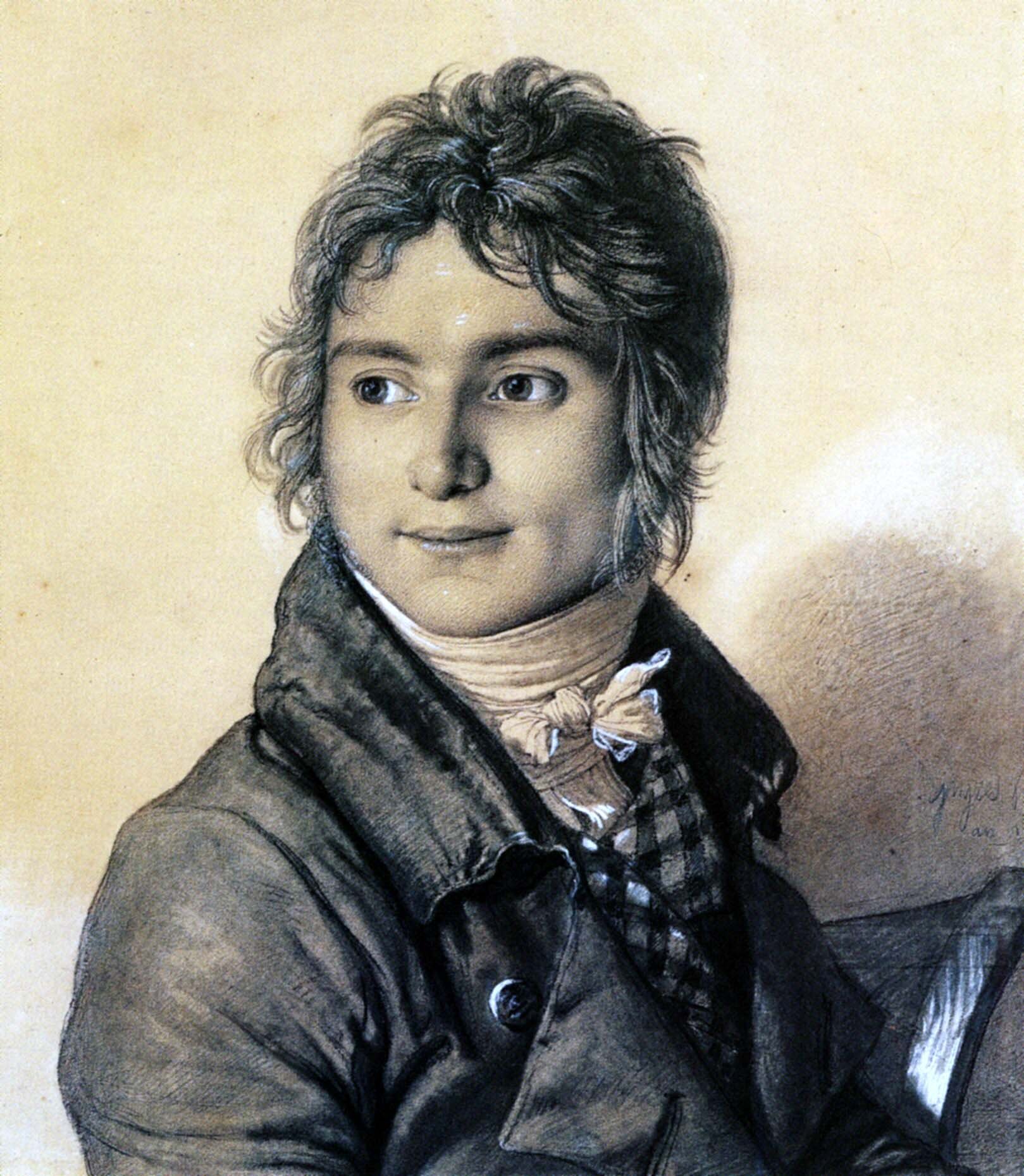 Jean Charles Auguste Simon by Jean-Auguste-Dominique Ingres - 20x20 Inch Museum-Quality Canvas Art Print - Perfect for Living Room, Bedroom, or Office Wall Decor