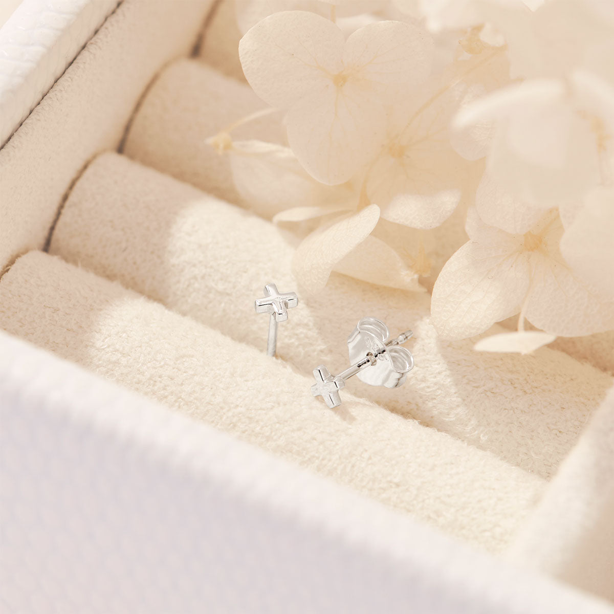 Tiny Kiss Studs - Elegant Small Stud Earrings for Women, Hypoallergenic Stainless Steel, Minimalist Jewelry Gift for Her | Perfect for Everyday Wear, Date Nights & Special Occasions