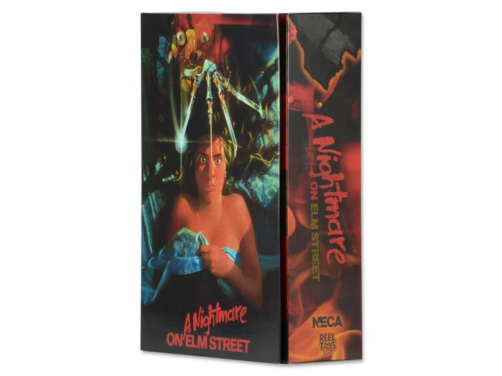 NECA Ultimate Freddy Krueger Action Figure - Nightmare on Elm Street Horror Movie Collectible - Perfect for Halloween Decor & Horror Fan Collections