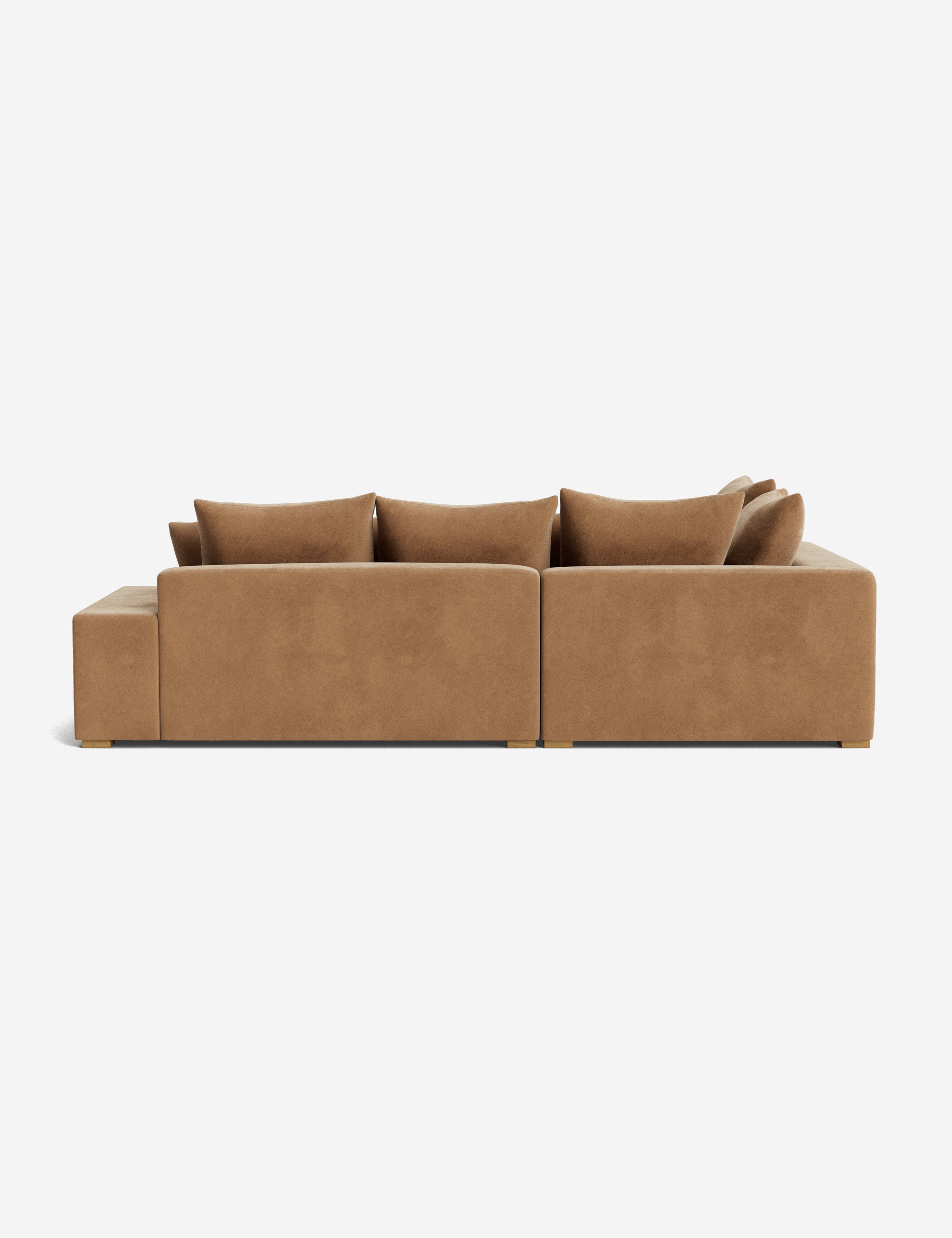 Stylish Clayton Sectional Sofa - Modern L-Shaped Couch for Living Room, Home Theater & Lounge Areas | Comfortable Fabric Upholstery & Spacious Seating