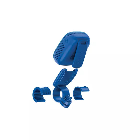 JBL WIND 3S Bluetooth Bike Speaker - Waterproof, Wireless Handlebar Mount Speaker with Rich Bass (Blue) - Perfect for Cycling, Motorcycling & Outdoor Adventures