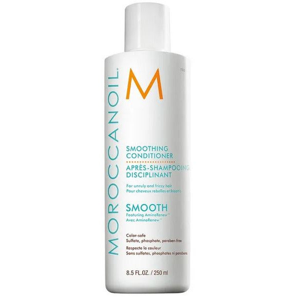 Moroccan Argan Oil Smoothing Conditioner for Dry & Damaged Hair - 8.5oz | Hydrating & Repairing Hair Treatment for Frizz Control & Shine - Perfect for Daily Use & Salon-Quality Results