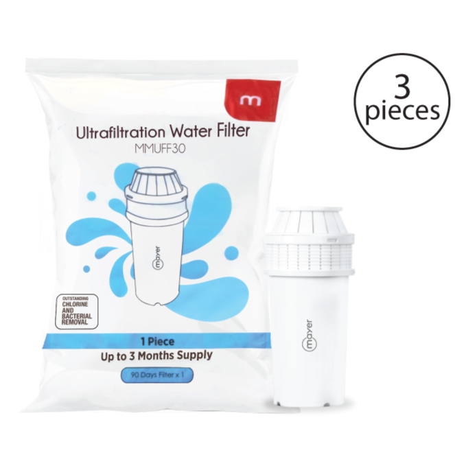 MMUFF30 3-Piece Ultrafiltration Water Filter System - High Efficiency Home Water Purifier for Clean Drinking & Cooking | Perfect for Kitchen, RV, and Emergency Preparedness