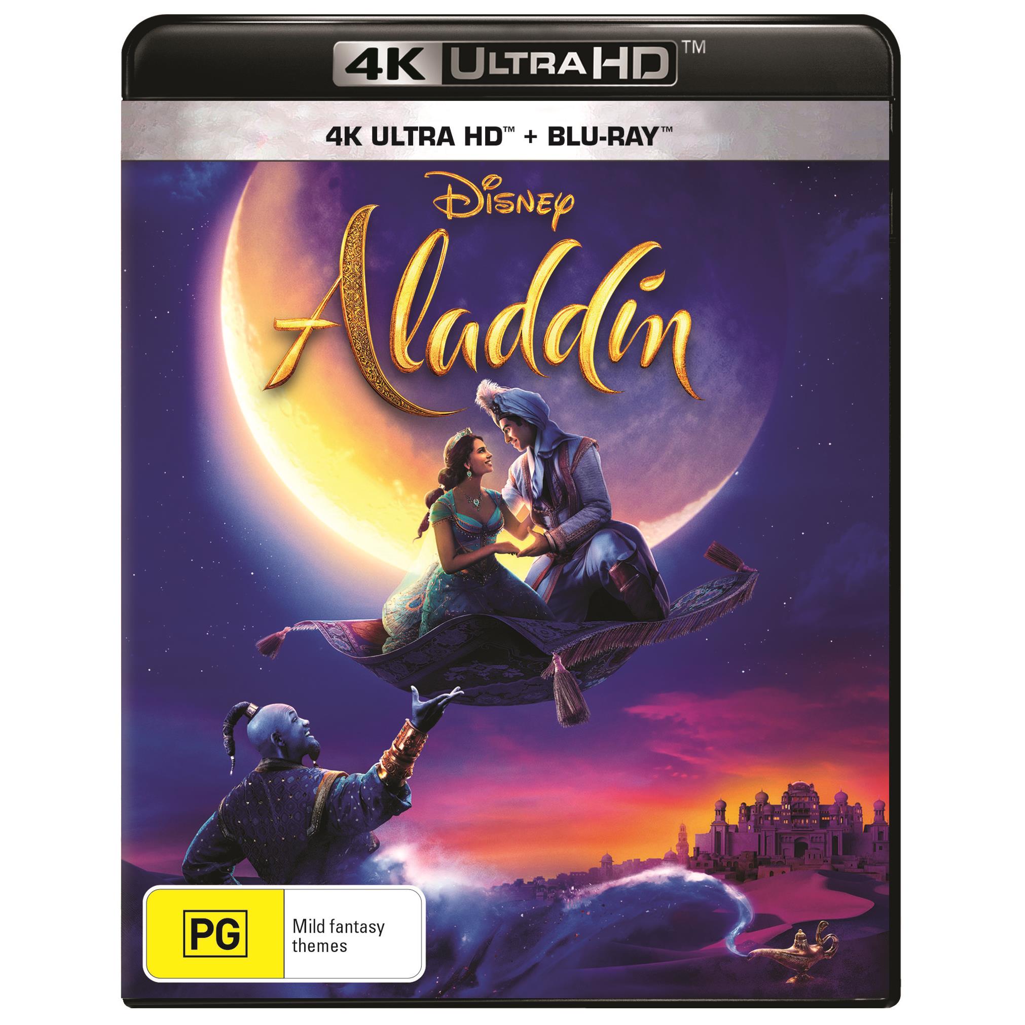 Aladdin 2019 System Collections - Generic List 1 System Object in 4K Ultra HD - Perfect for Home Theater & Movie Nights