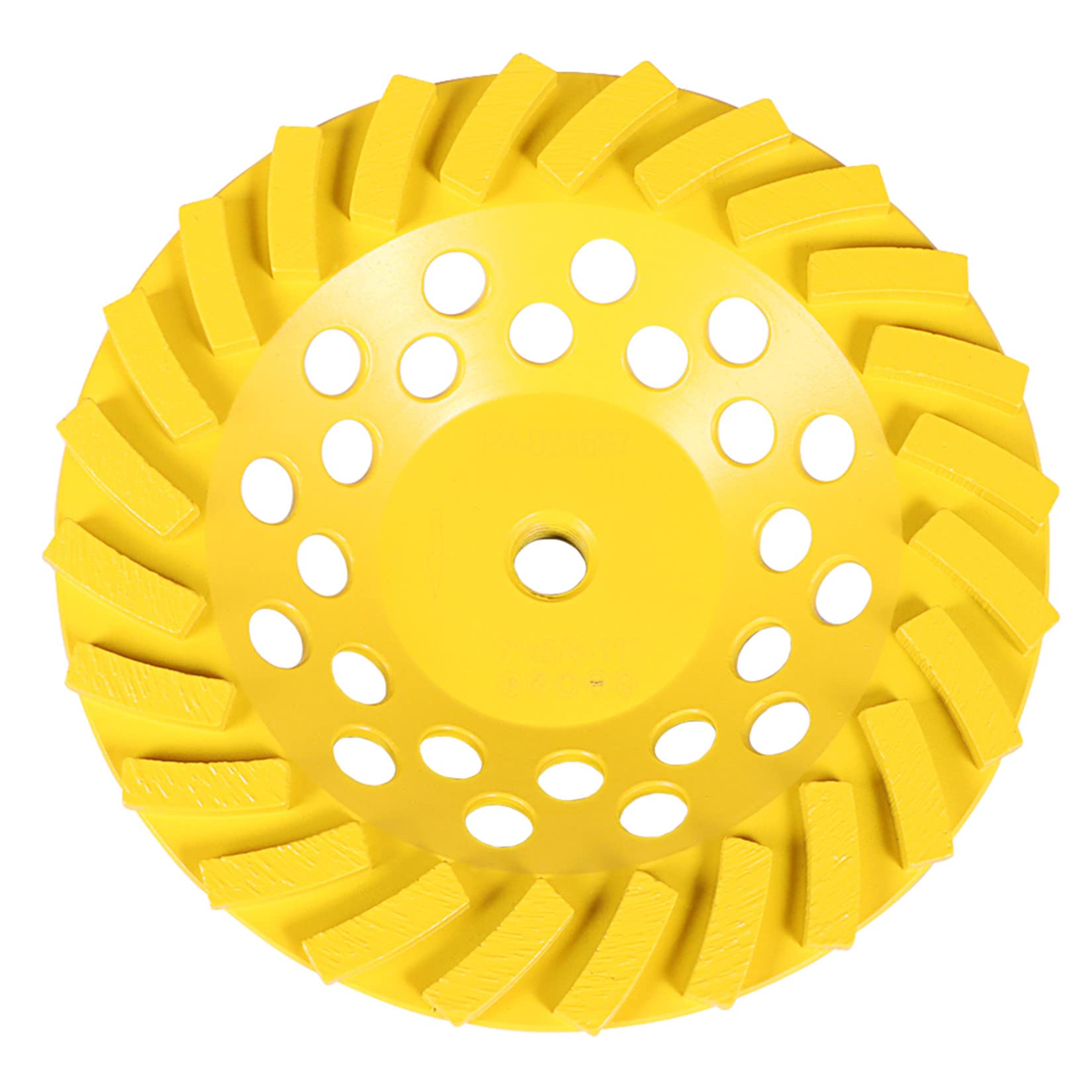 7 Inch Diamond Cup Grinding Wheel - Turbo Row Angle Grinder Disc for Concrete, Stone & Masonry | Fits Most Angle Grinders | Perfect for Polishing, Cleaning & Surface Prep