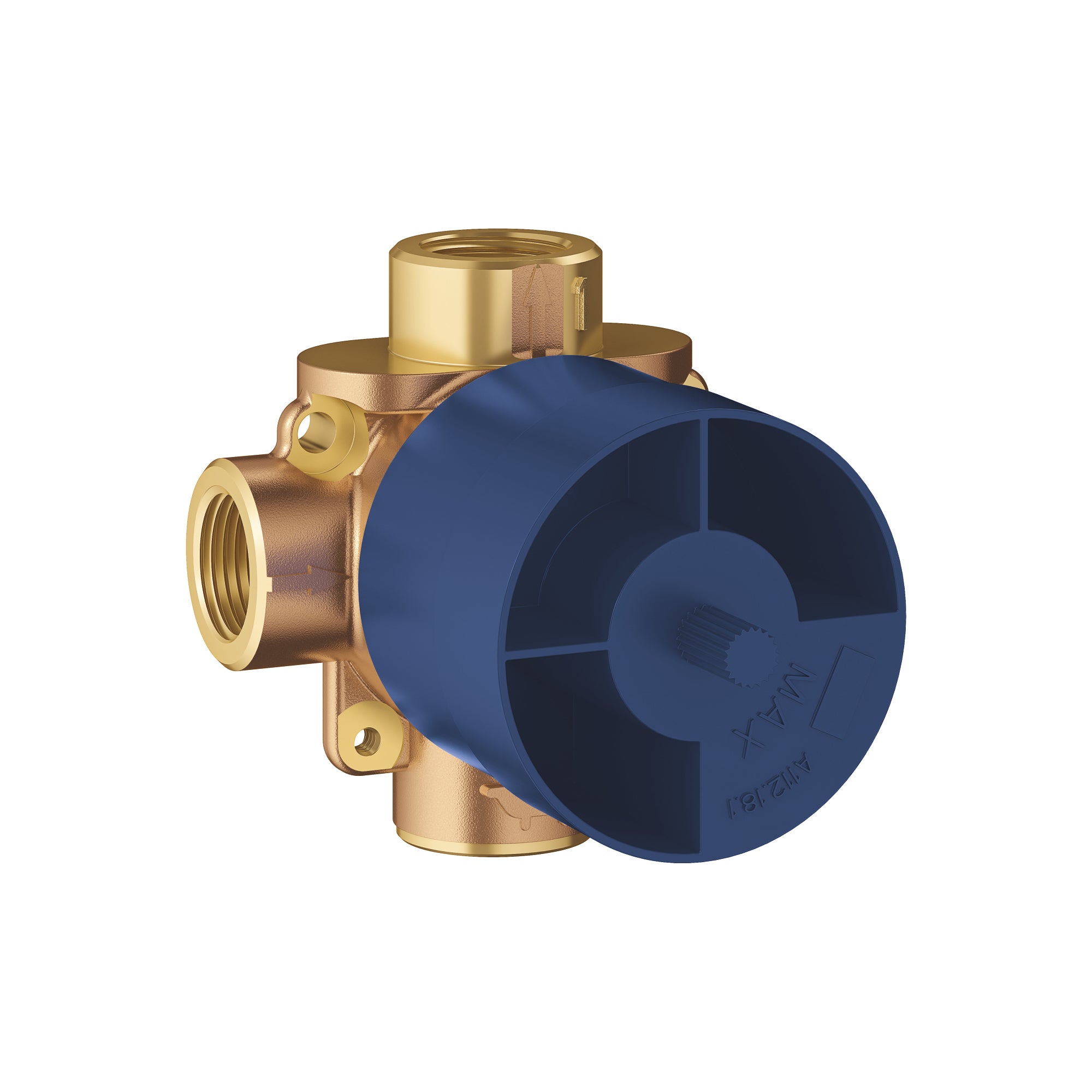 Grohe 3-Way Diverter Rough-In Valve 29903000 - Perfect for Shower Systems, Bathroom Remodels & Plumbing Installations