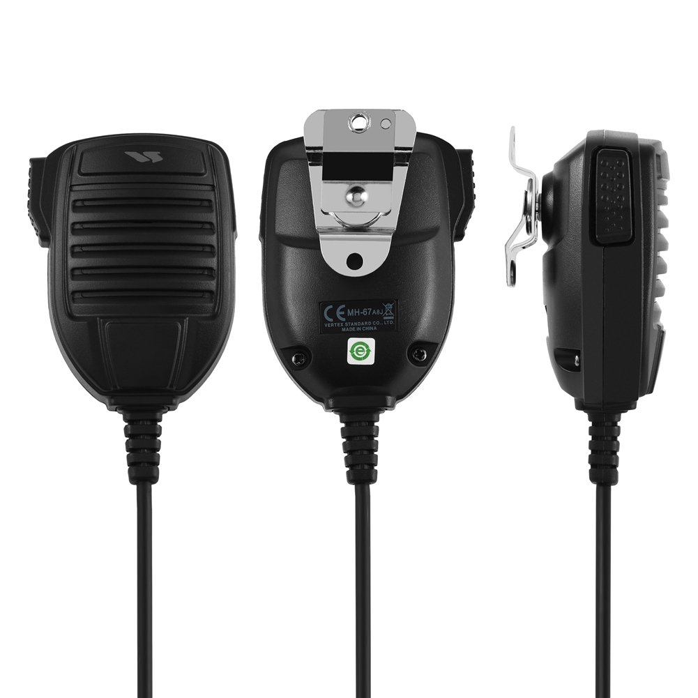 Yaesu/Vertex VX2500 VX2508 VX2208 VX2108 8-Pin Speaker Microphone - MH-67A8J Compatible Shoulder Mic for Radio Communication | Perfect for Field Operations, Security Work & Outdoor Adventures