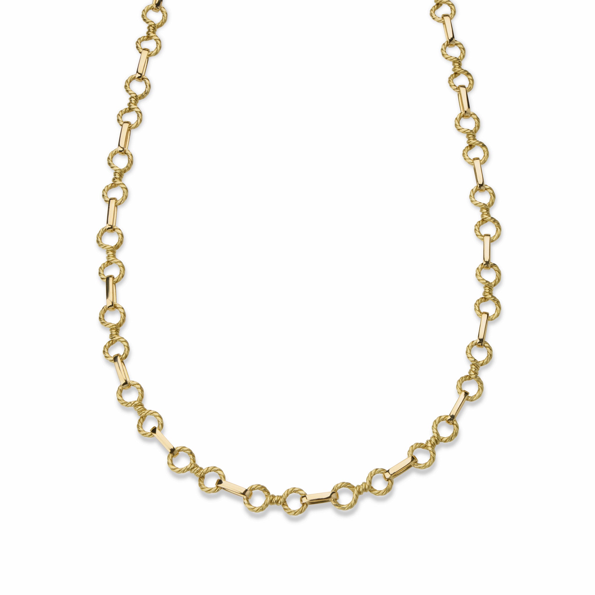 Bulgari Rome 18K Gold Long Chain Necklace for Women - Luxury Italian Jewelry for Evening Parties, Weddings & Special Occasions