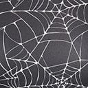 Vintage Black & White Spiderweb Scarlett Top - Gothic Retro Blouse for Women - Perfect for Halloween, Cosplay & Vintage Fashion Lovers