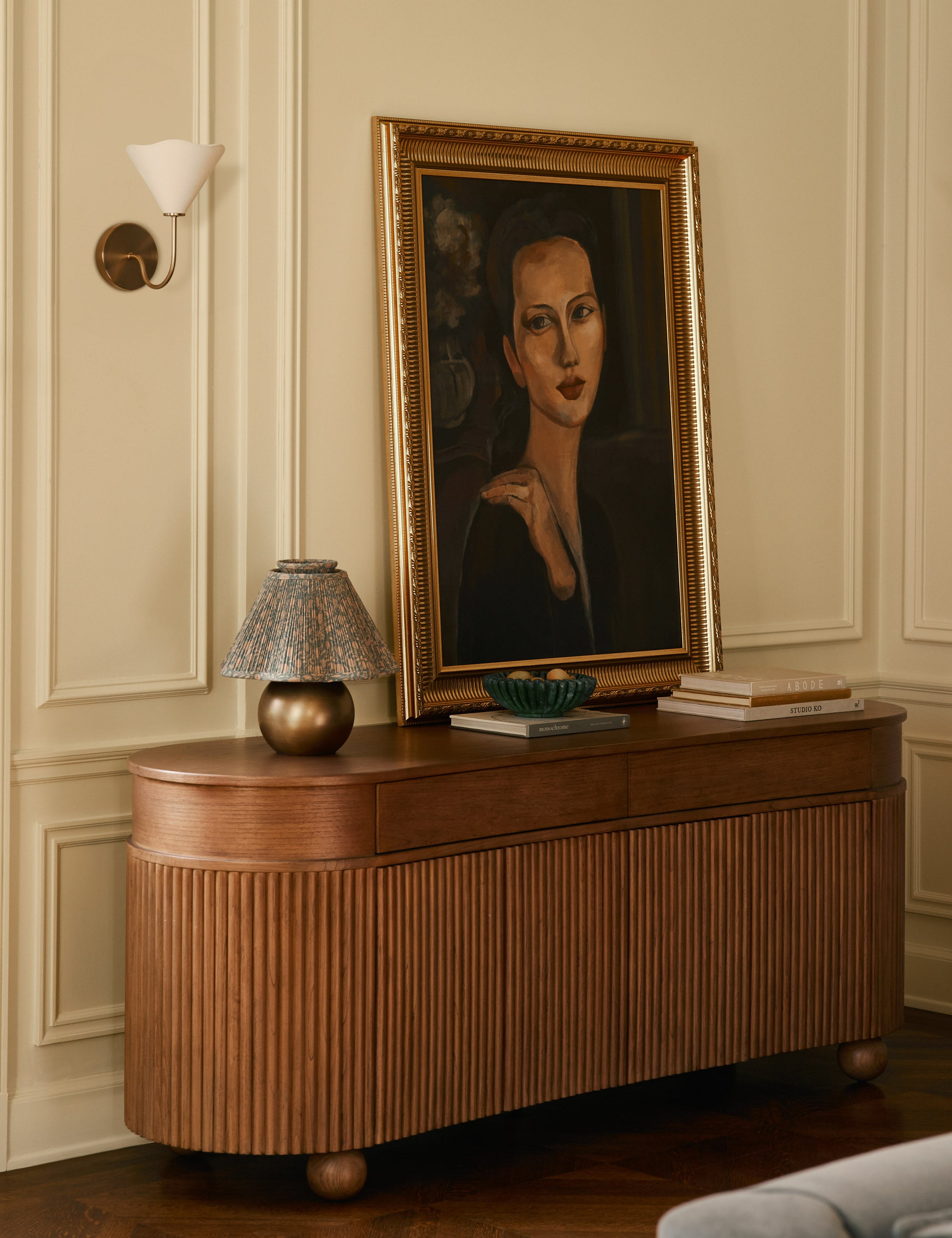 Modern Sideboard with Storage - Elegant Media Console for Living Room, Bedroom & Entryway - Perfect for Organizing Books, Electronics & Home Decor