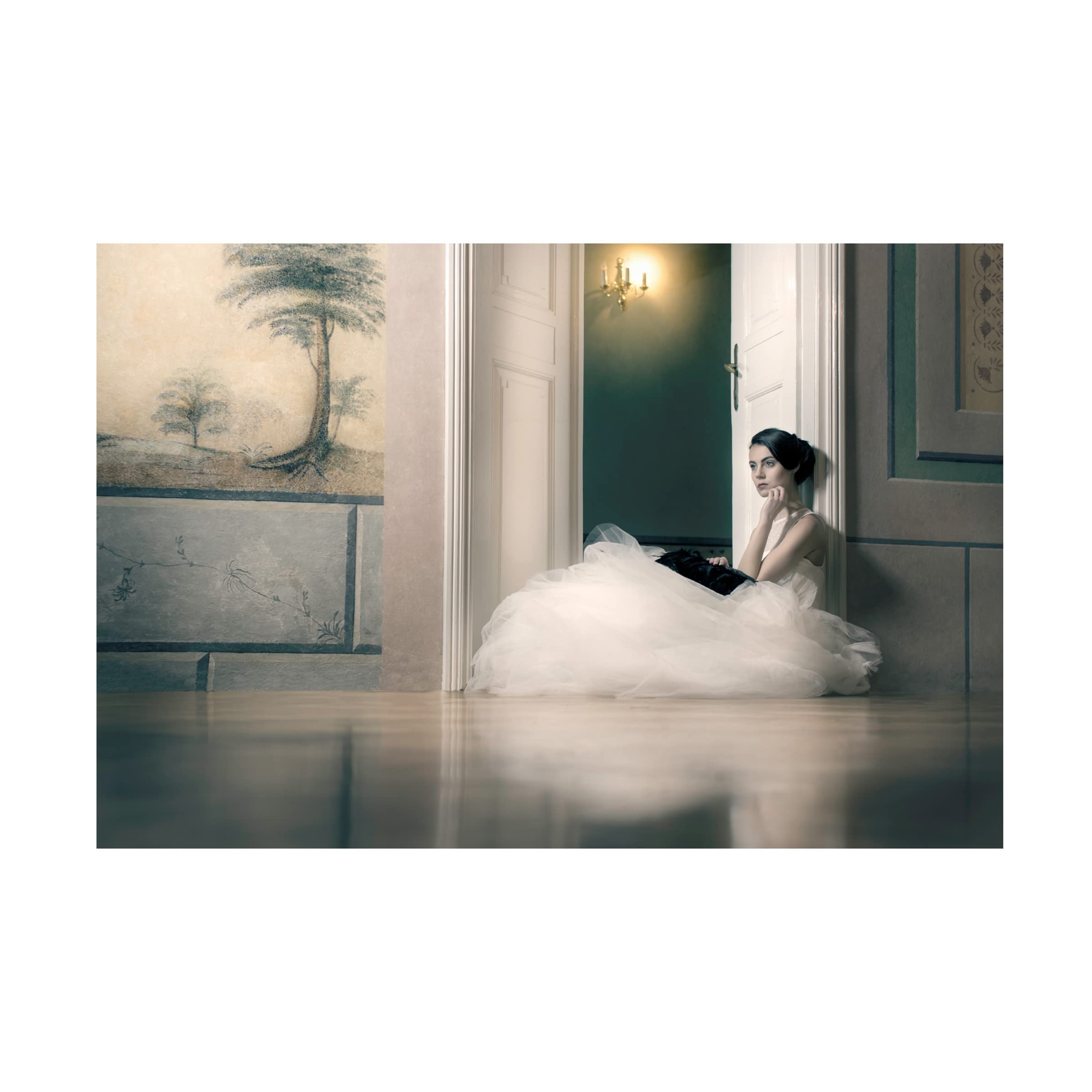Piotr Werner 'Longing' Canvas Wall Art Print - Modern Home Decor for Living Room, Bedroom & Office | Trademark Fine Art Collection