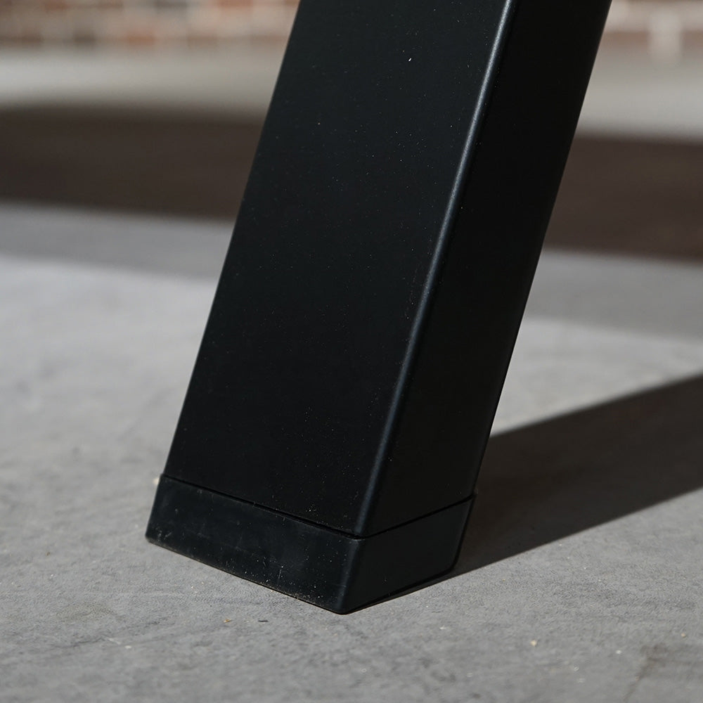 Premium DOLAN 2.4M Boardroom Meeting Table - Black Concrete Finish for Professional Office & Conference Room Settings