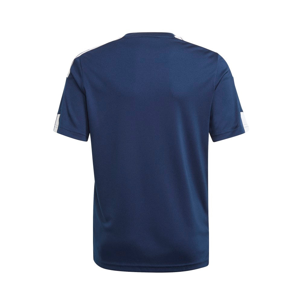 Adidas Youth Squadra 21 Soccer Jersey - Navy/White - Breathable Performance Jersey for Youth Soccer Players - Perfect for Games, Training & Team Uniforms
