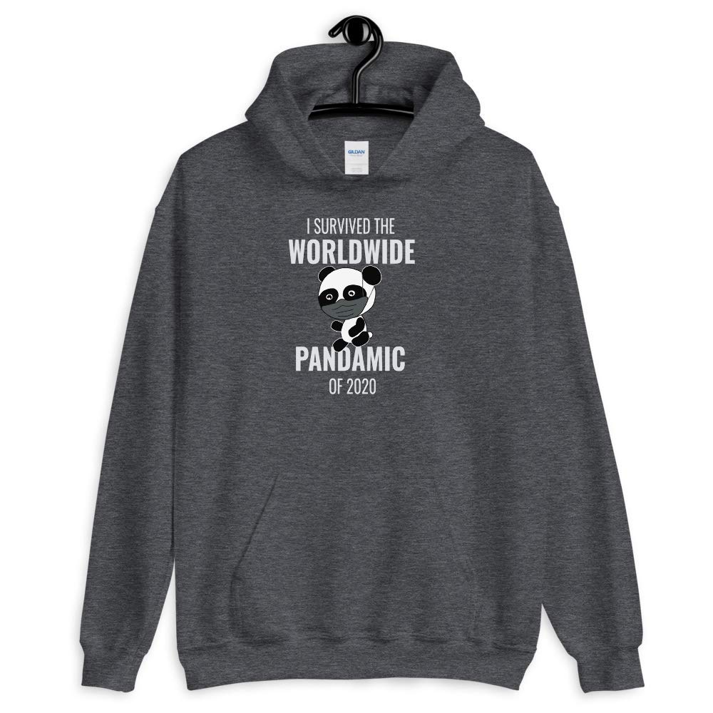 Funny Pandemic Hoodie - Quarantine & Social Distancing Gifts for Men & Women - Perfect for Work From Home, Online Meetings & Virtual Parties