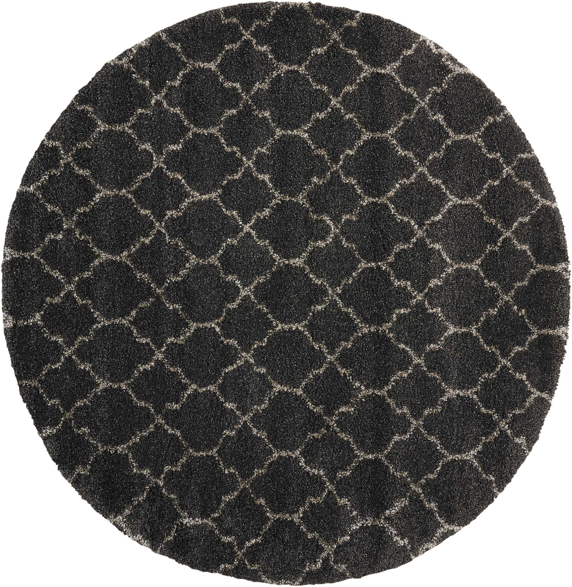 Nourison Amore Moroccan Charcoal 7'10
